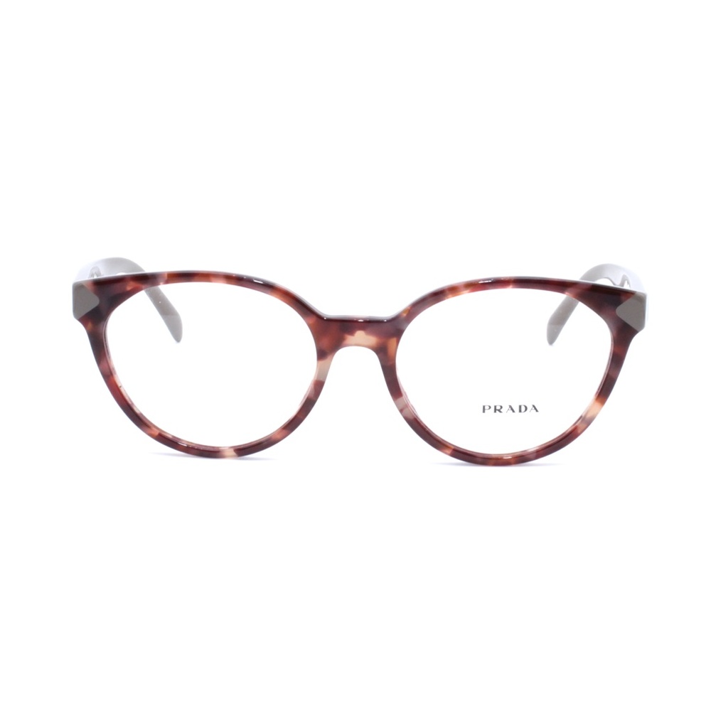 Prada Eyeglasses VPR01T 53.18 UE0-101 140 Spotted - Picture 2 of 7